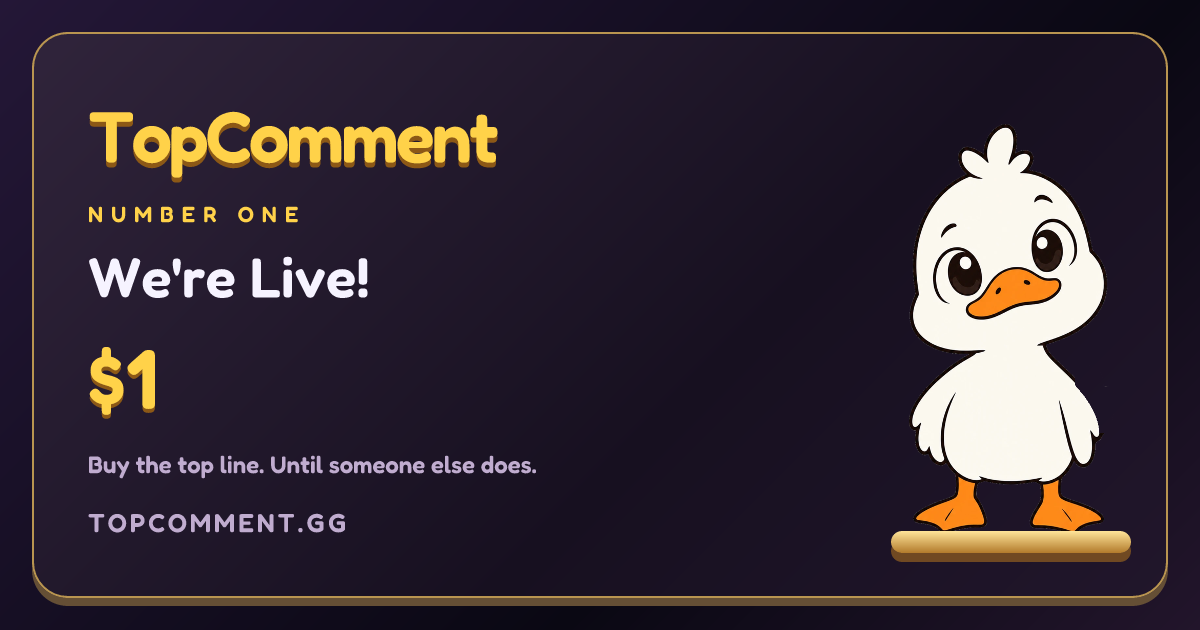 I built a comment section where you can pay your way to the top